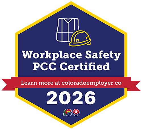 certified with the PCC program Colorado Division of Workers’ Compensation (DOWC)